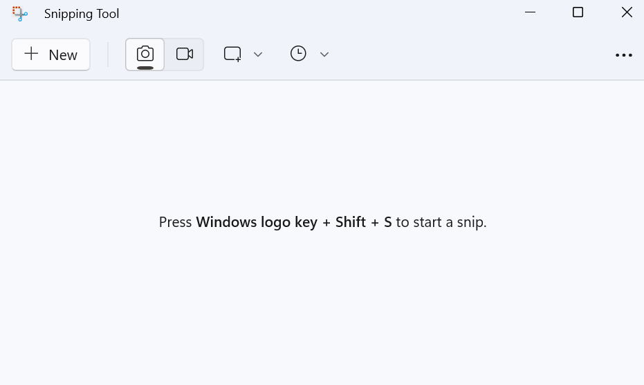 Windows 11 Snipping Tool