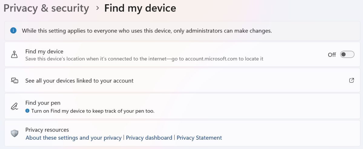 Windows 11 turn off data collection screenshot