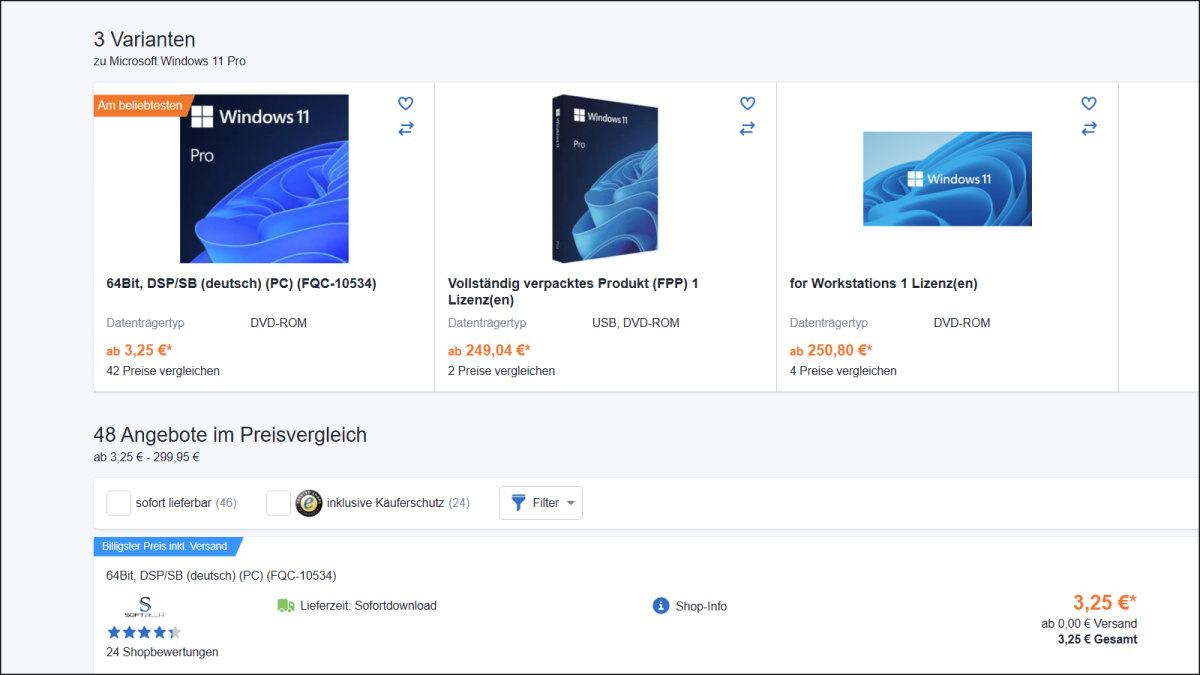 Windows 11 Pro schon für unter 5 Euro – das sollten Sie vor dem Kauf wissen