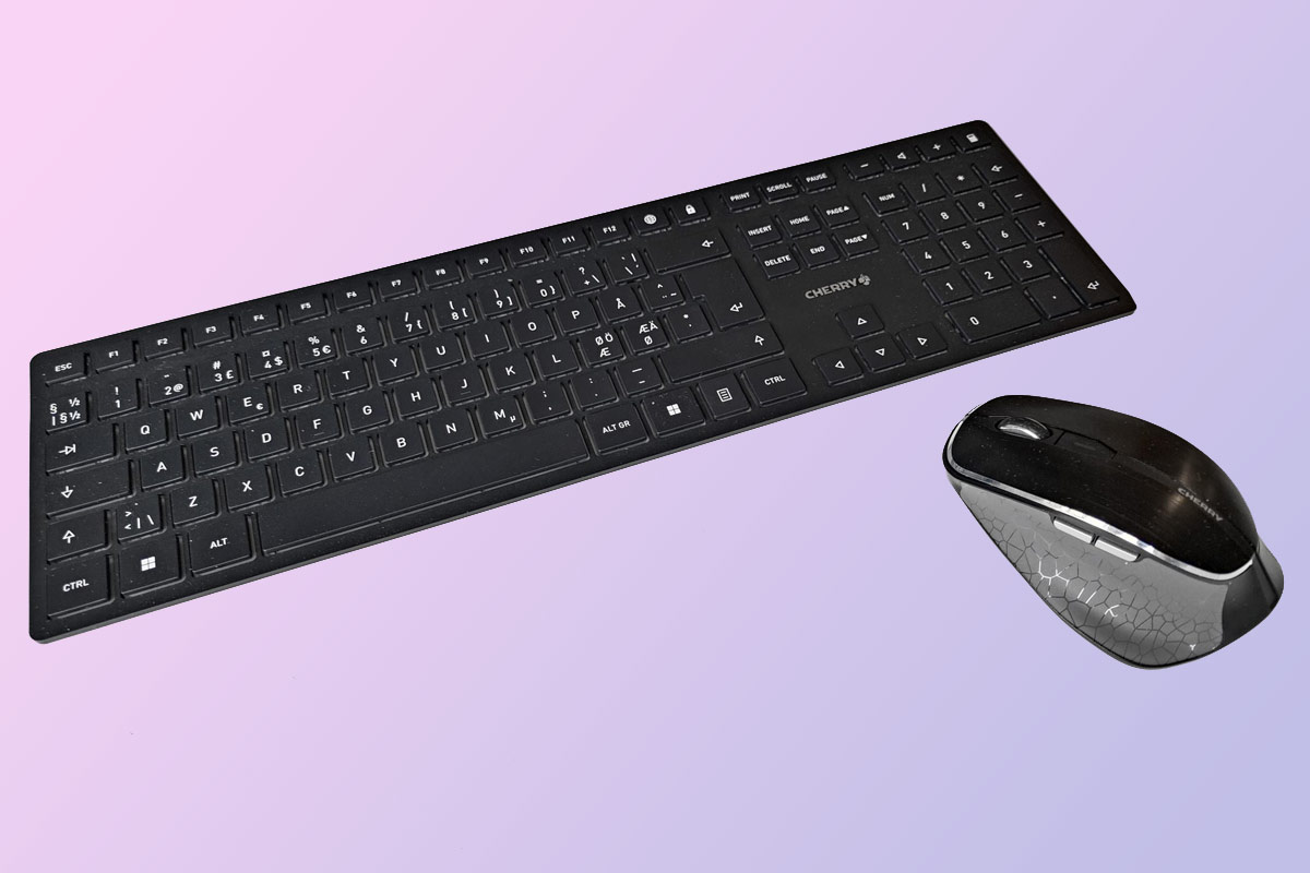 Cherry DW 9500 Slim: Tangentbord och styrdon med hög kvalitet