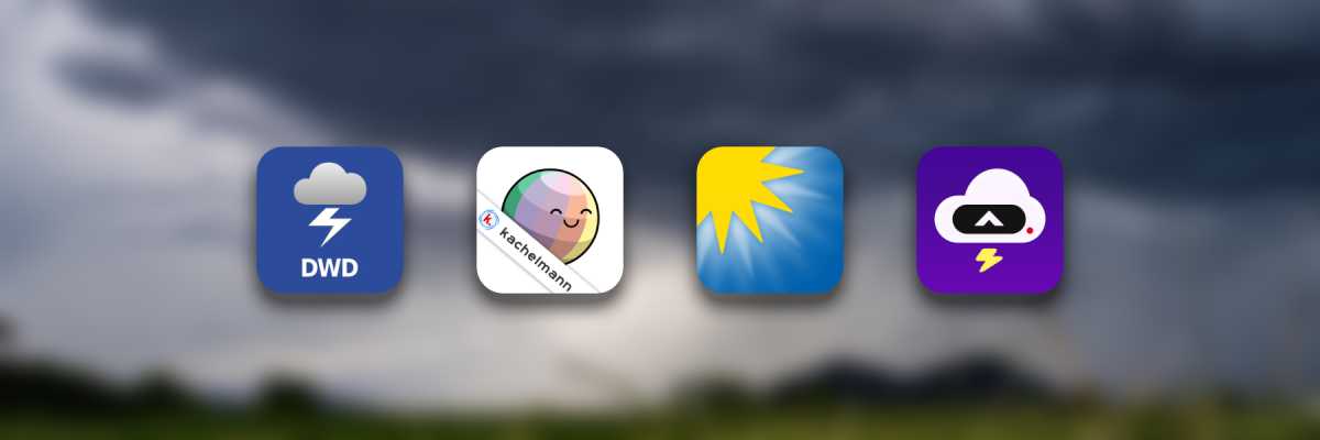 iPhone Wetter-Apps