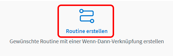 Routine erstellen