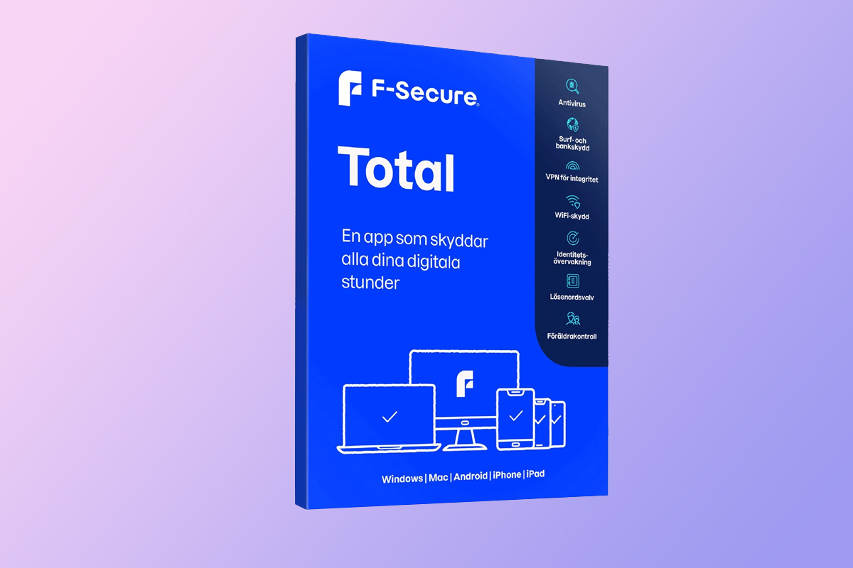 F-Secure Total: Ett bättre integrerat säkerhetspaket