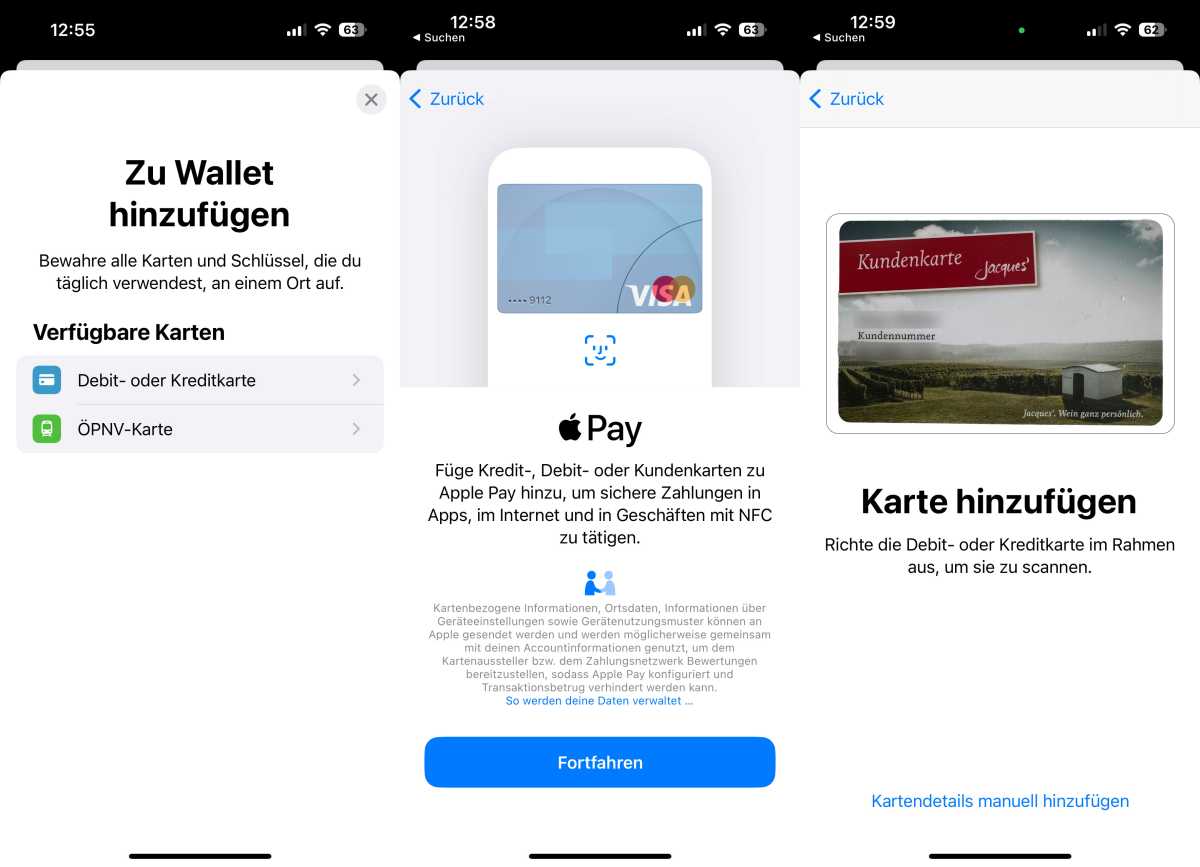 Apple Pay Einrichten