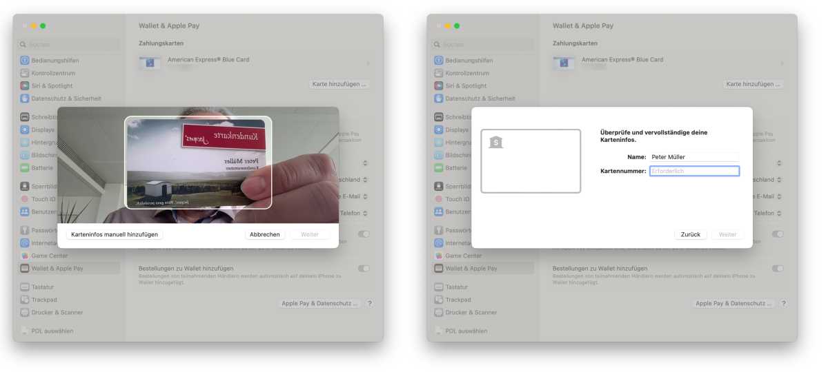 Apple Pay Neue Karte
