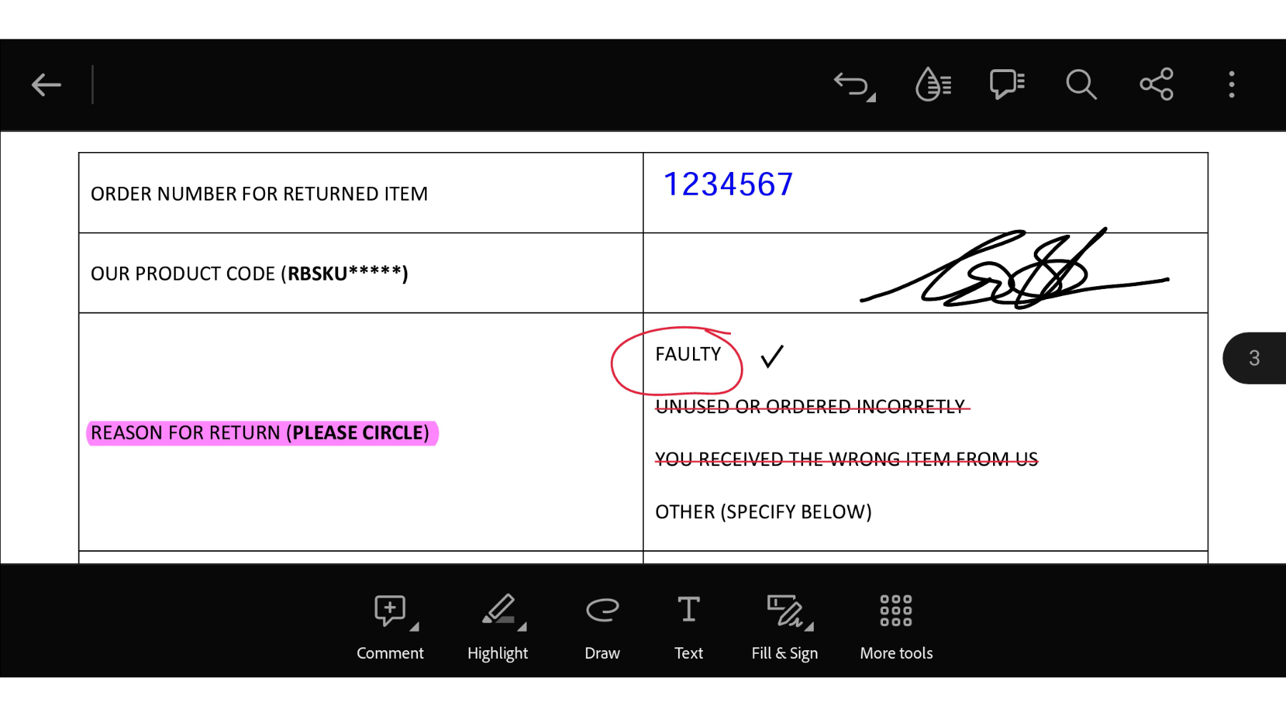 Adobe Acrobat Reader (Android)
