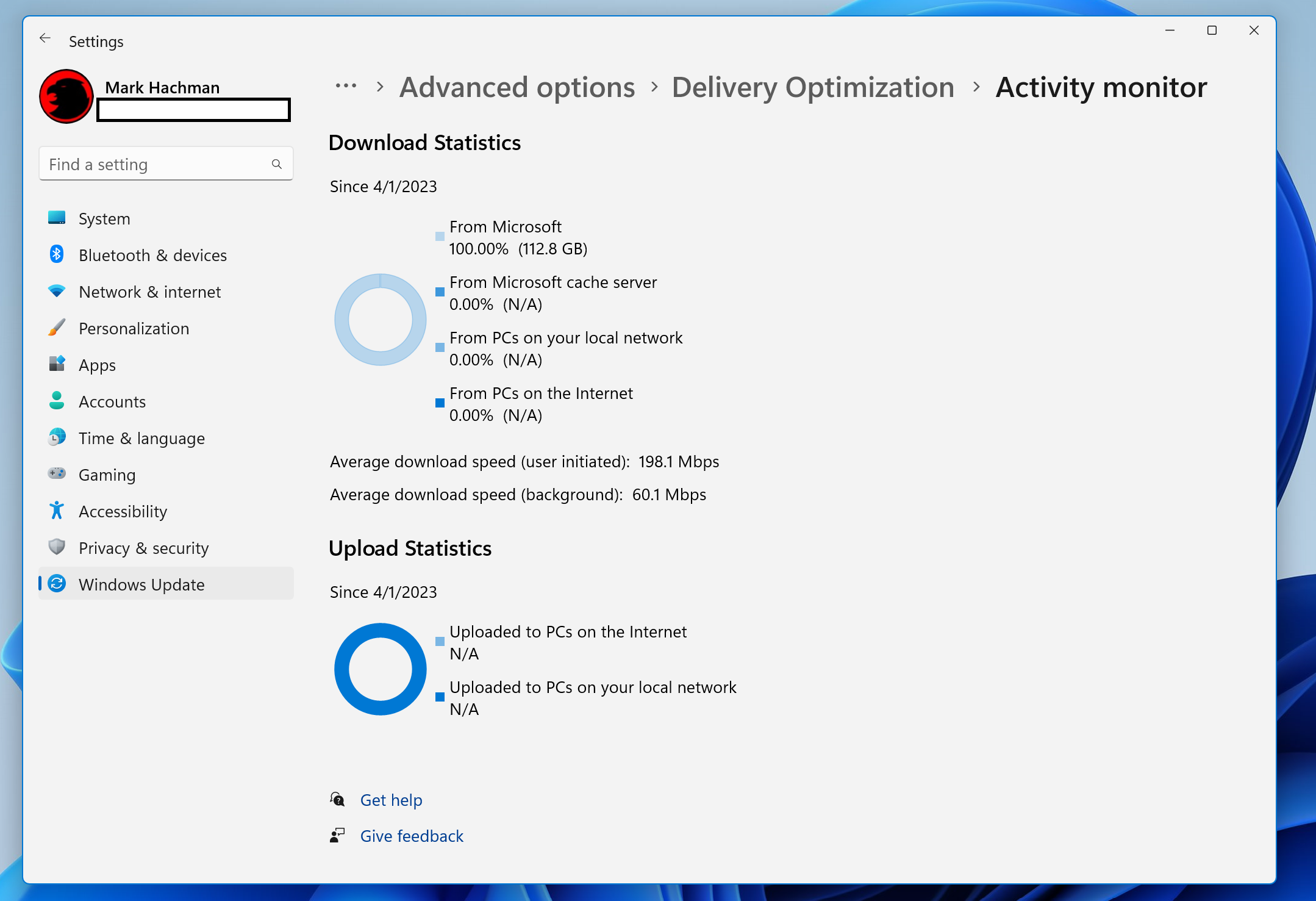 Windows 11 Delivery Optimization