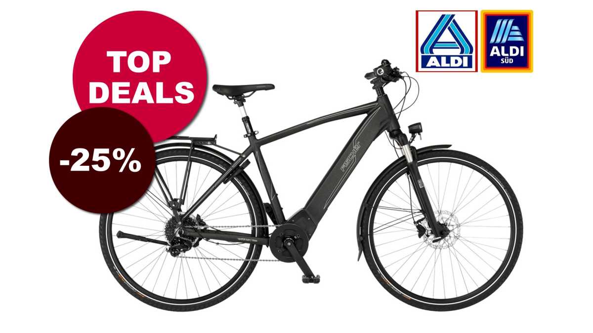 E-Bike-Aktion im ALDI-Onlineshop