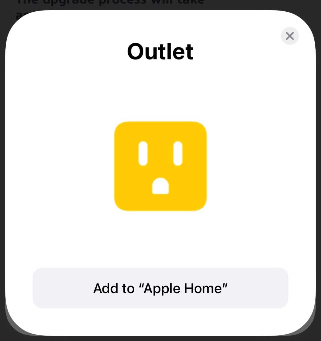 Eve Matter update add device to HomeKit