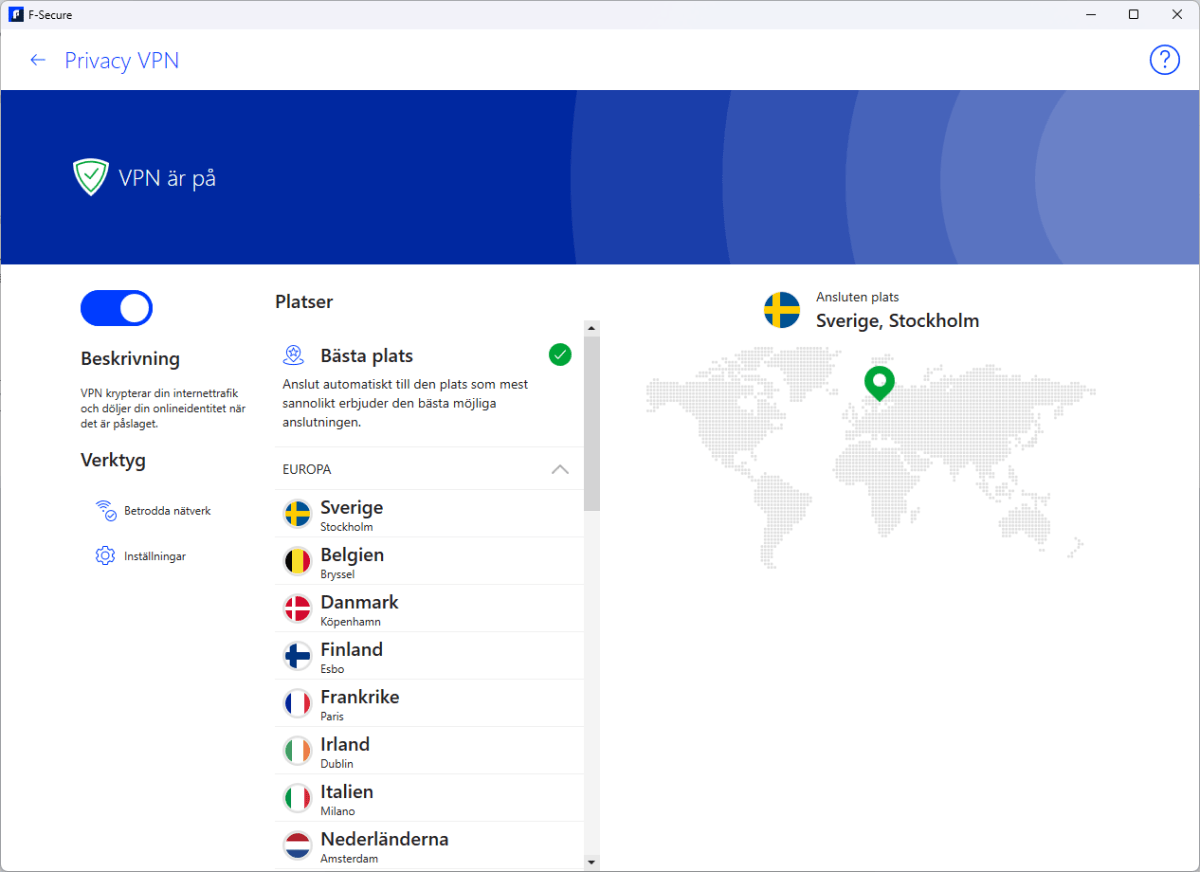 F-Secure Total VPN
