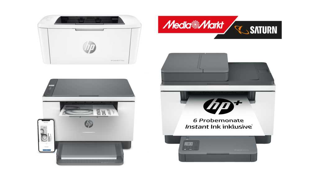 Image: HP Laserjet-Drucker zu Top-Preisen und zusÃ¤tzlich bis zu 50 â¬ Cashback