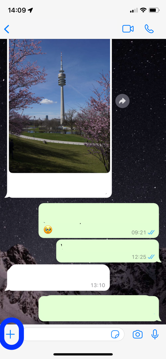 Per Whatsapp Standort teilen