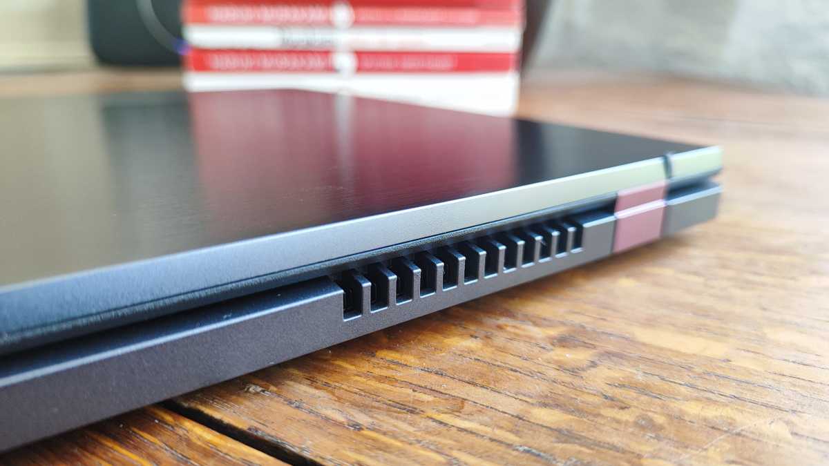 Exhaust ports on the Acer Chromebook 516GE