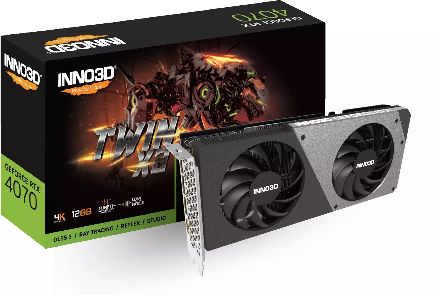 INNO3D GeForce RTX 4070 Twin X2