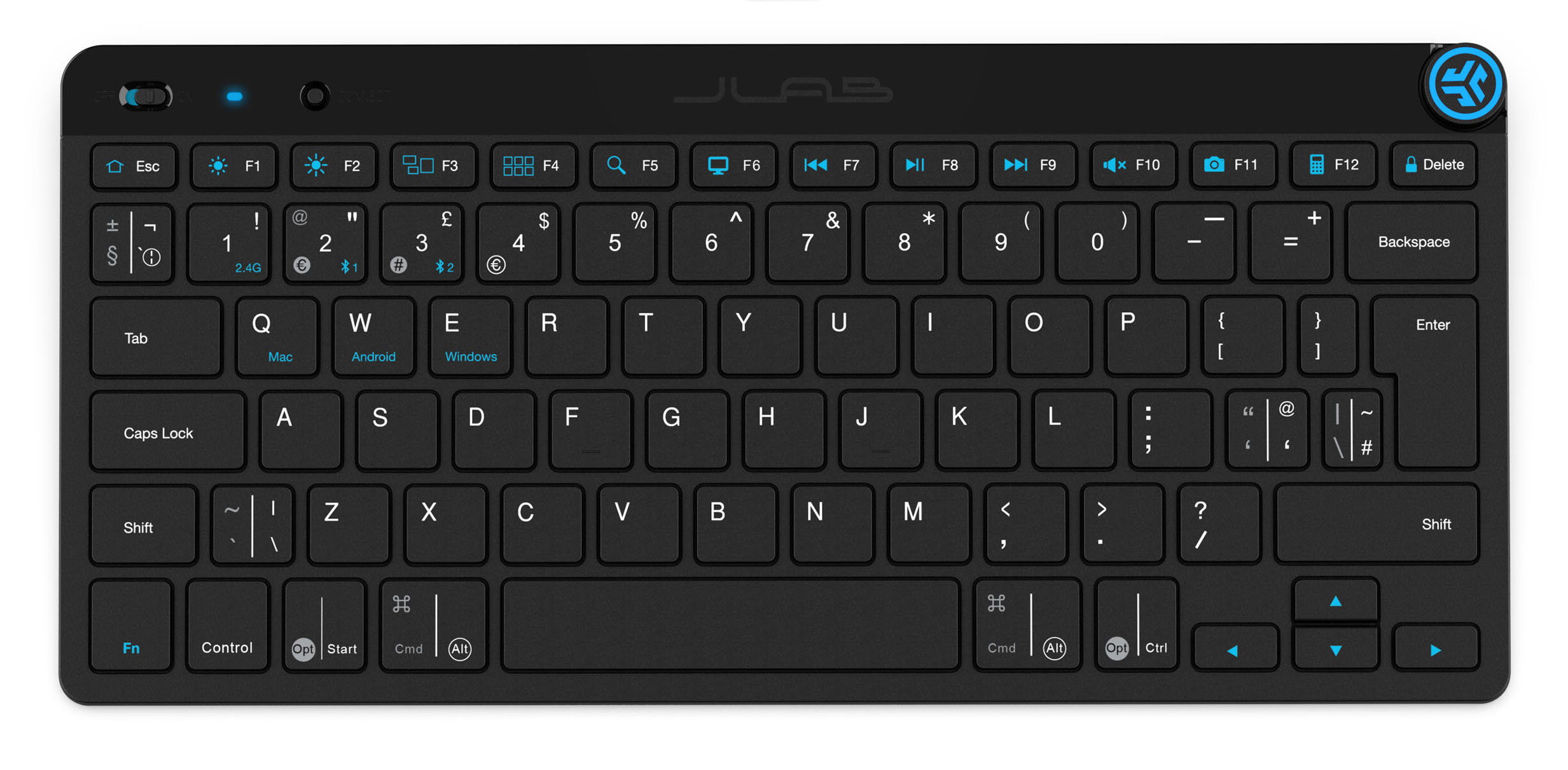 JLab Go Wireless Keyboard - Most affordable keyboard