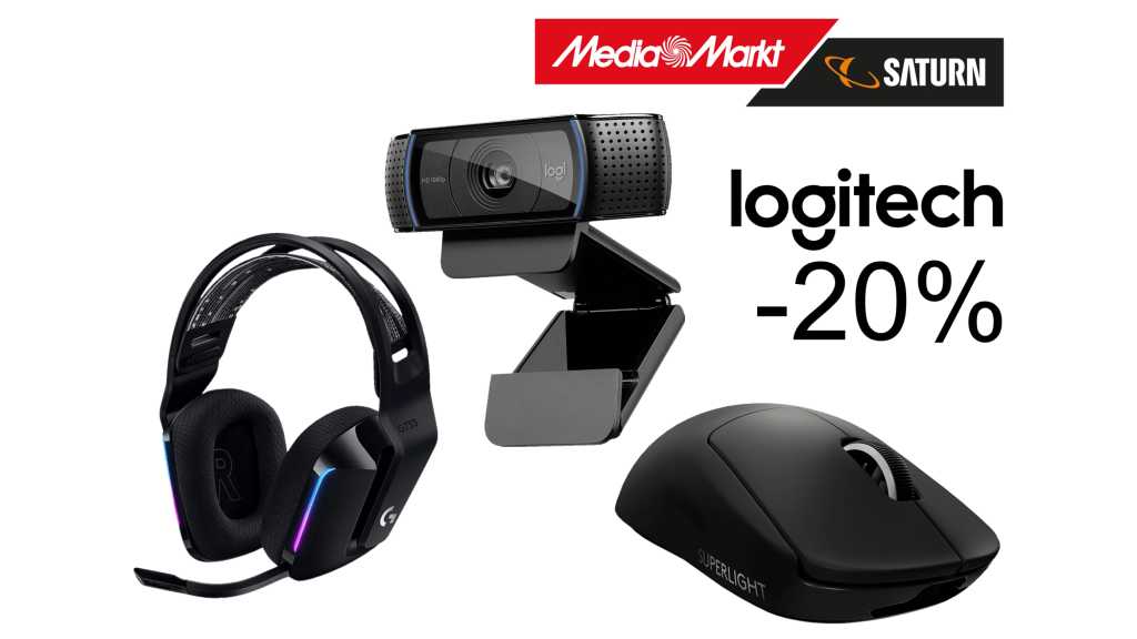 Image: Logitech-Hammerdeals: Bis zu 20 % sparen bei Media Markt & Saturn