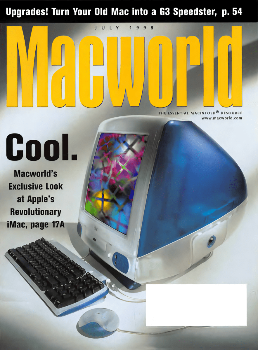 Macworld 1998 iMac asli