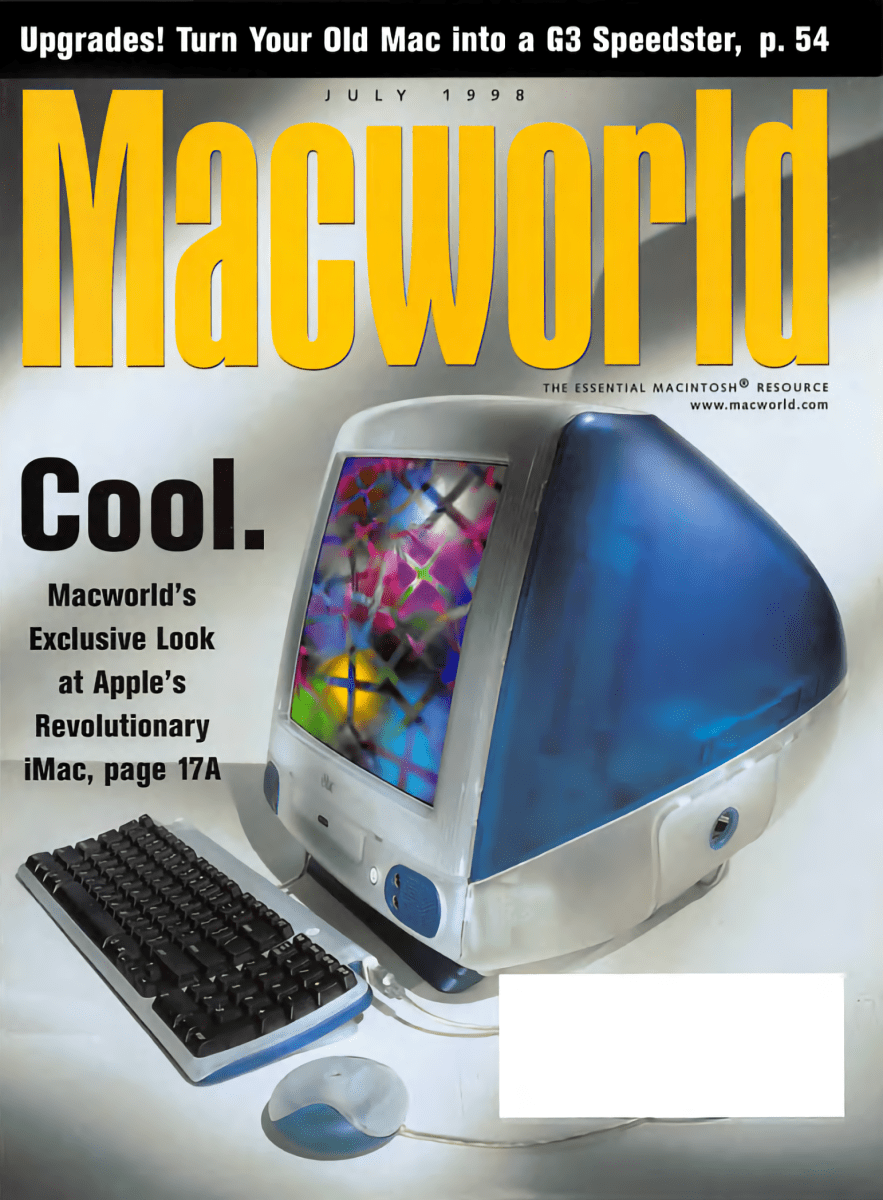 igamesnews 1998 original iMac