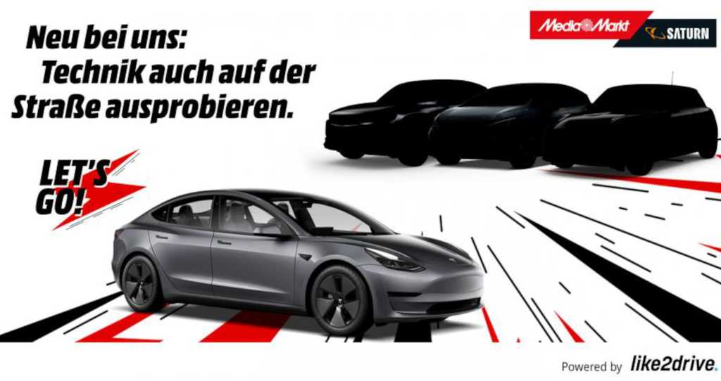 Image: Media Markt und Saturn: Jetzt auch Teslas und andere E-Autos im Angebot - nur fÃ¼r kurze Zeit mit Rabatt