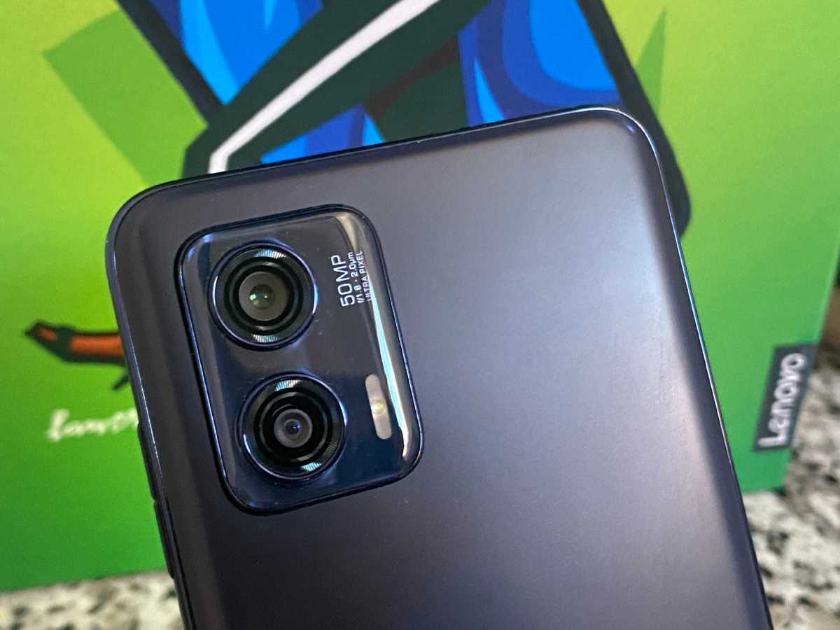 Sensores de câmeras de avaliação do Moto G73 5G