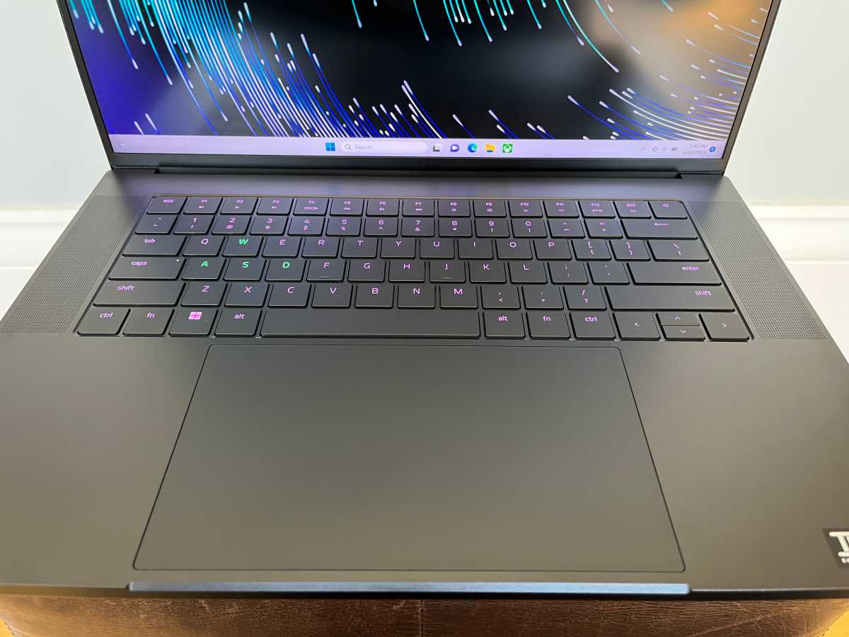 Razer Blade 16 touchpad