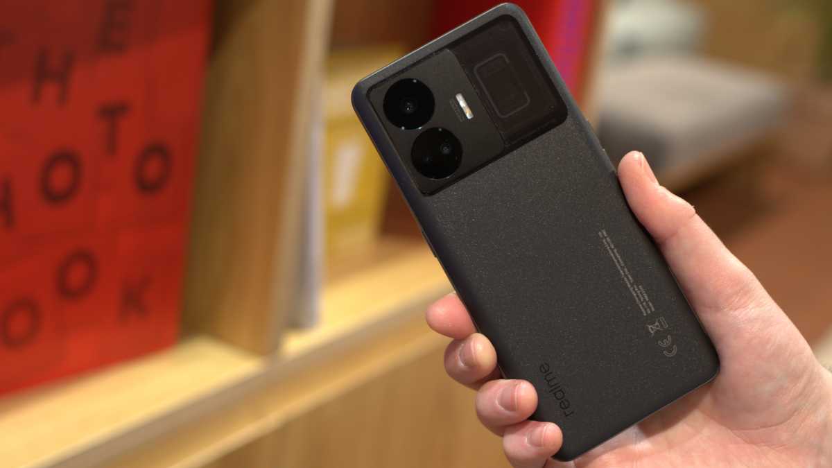 Achterkant van de Realme GT 3