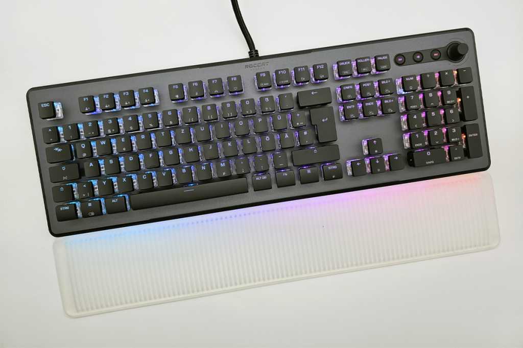 Image: Roccat Vulcan II Max im Test: Stylische Gaming-Tastatur mit innovativer Technik