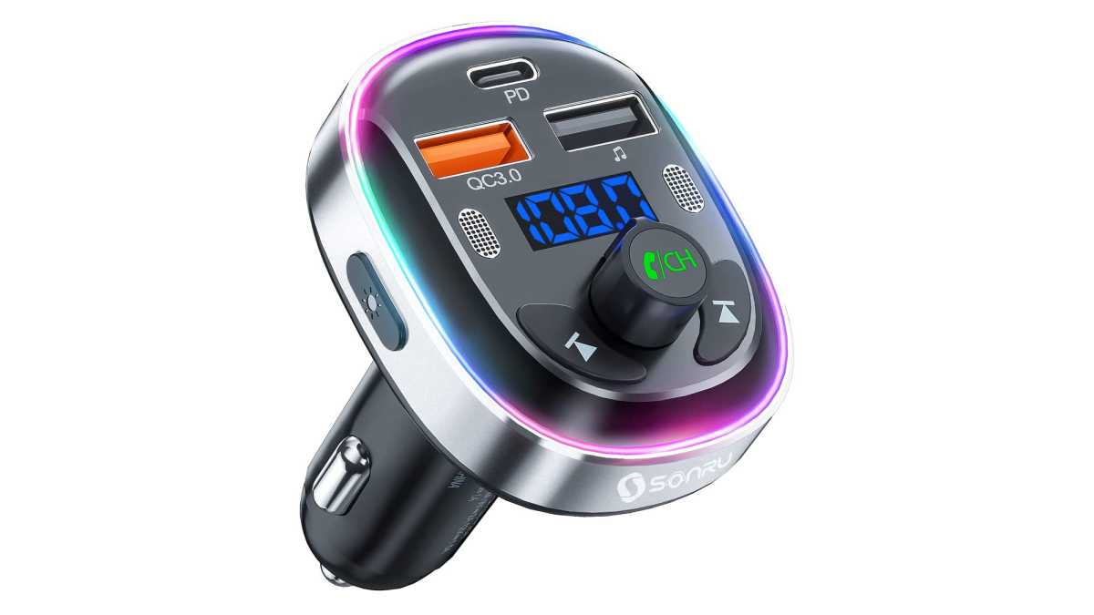 SONRU Bluetooth 5.3 FM Transmitter