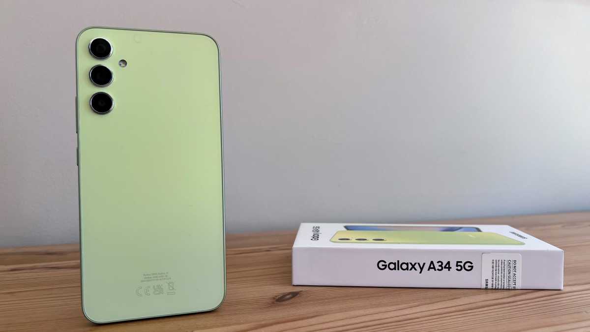 Samsung Galaxy A34 5G Green - Incredible Connection