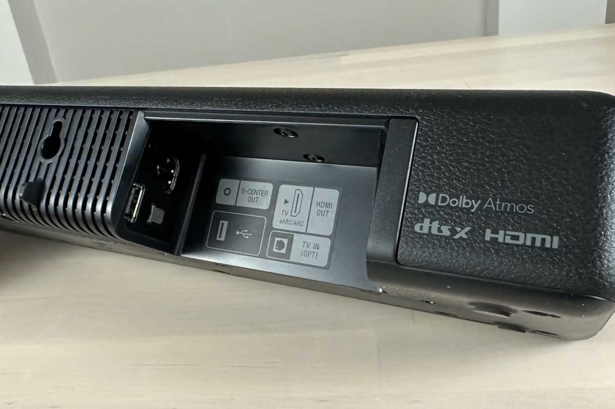 Sony HT-A3000 HDMI input