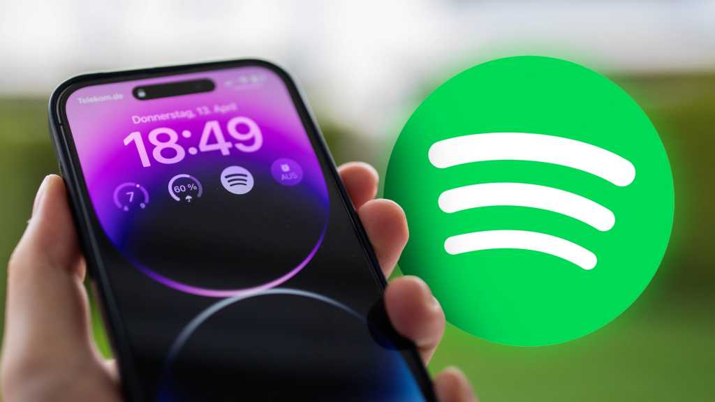 Image: Ab sofort: Spotify-Widget fÃ¼r iPhone-Sperrbildschirm verfÃ¼gbar