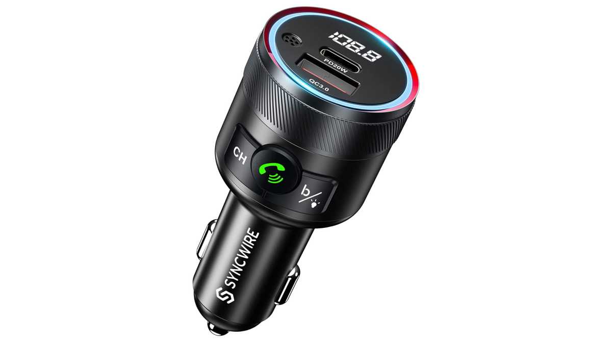 Syncwire Bluetooth 5.1 FM Transmitter