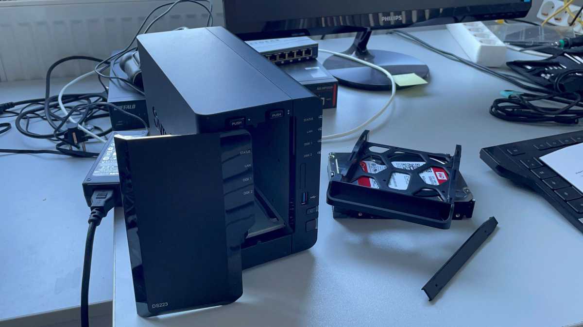 Synology Diskstation DS223 im Test - NAS offen