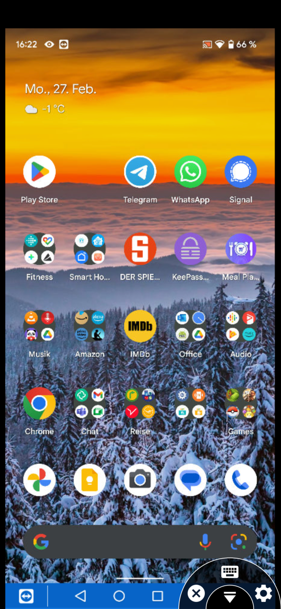 Haben Sie die entsprechenden Freigaben erteilt, dürfen Sie mit den Apps Teamviewer und Teamviewer Quicksupport von einem Smartphone auf ein anderes Smartphone zugreifen, Fingerbedienung und eigene Tastatur inklusive.