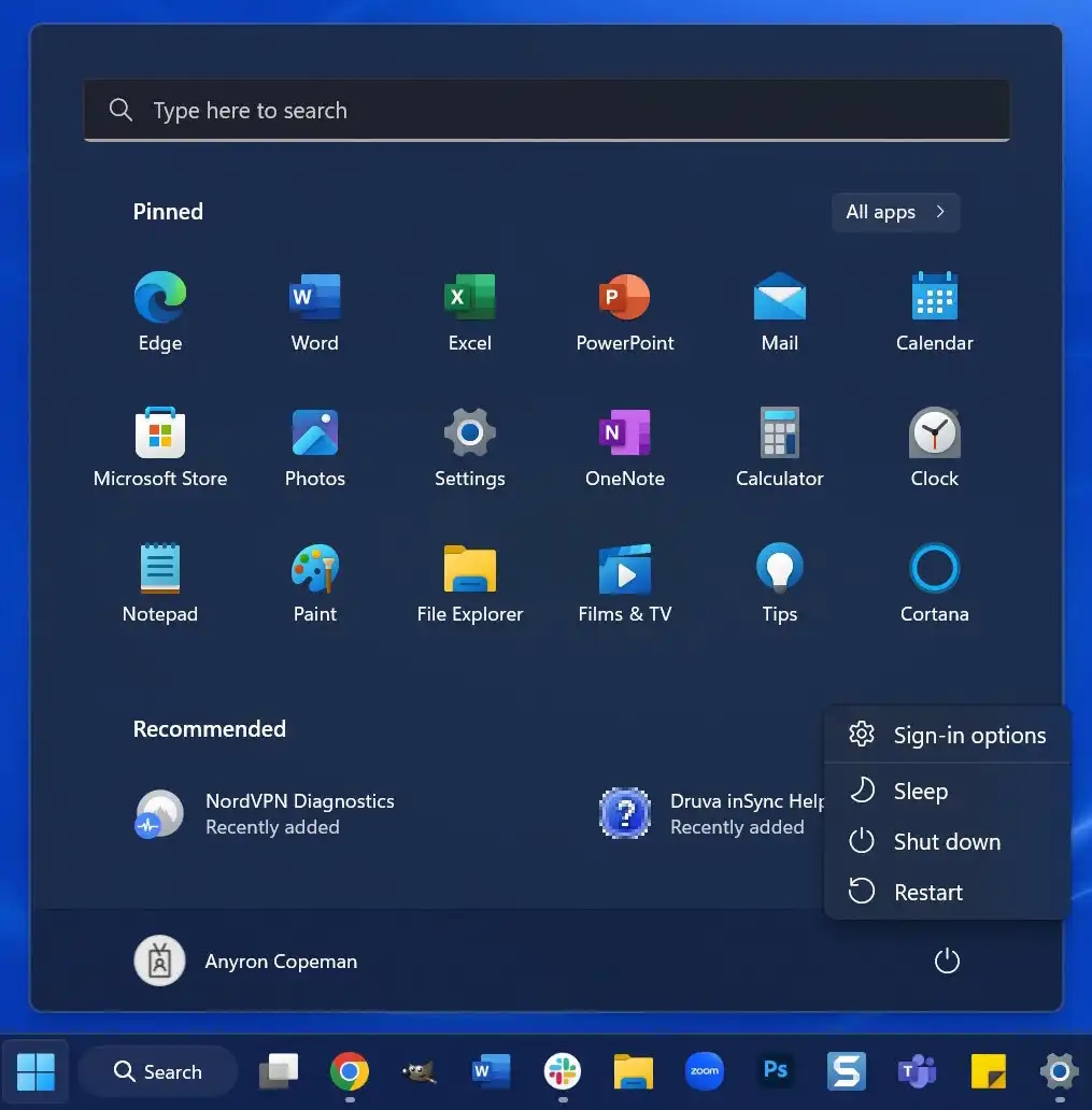 Windows 11 reiniciar