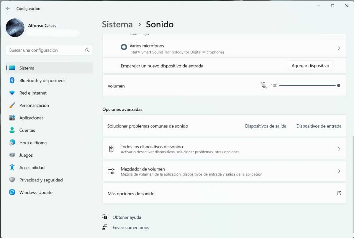 Windows 11 arreglar sonido