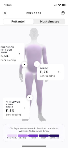 Withings Mate App