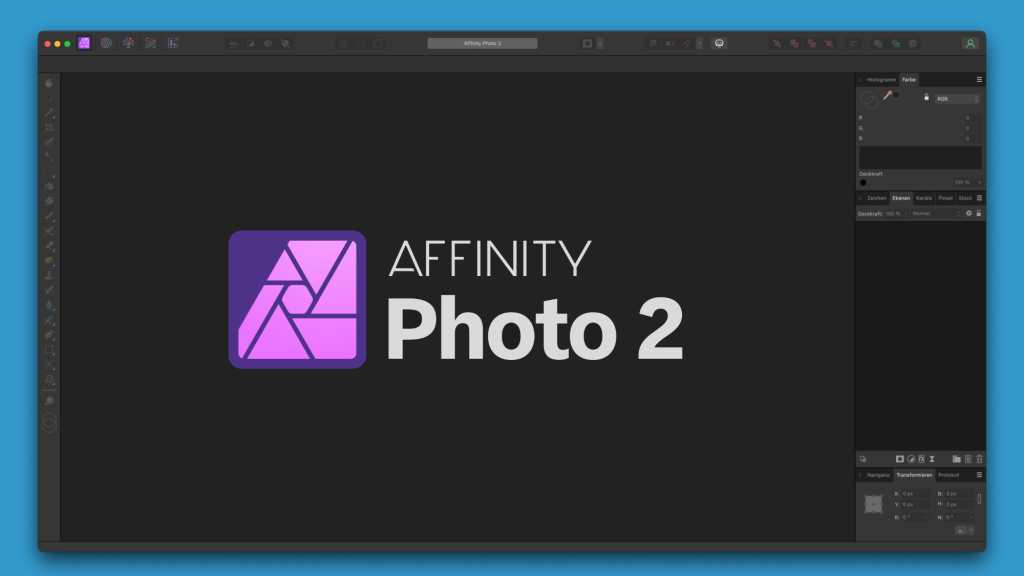 Image: Affinity Photo 2 im Test â GÃ¼nstige Photoshop-Alternative