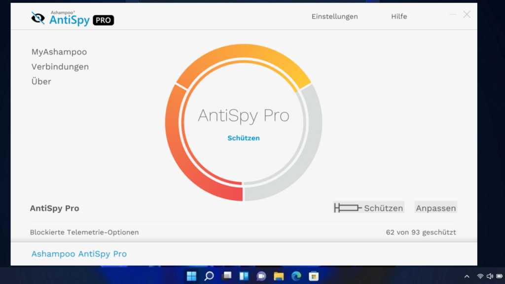 Image: Ashampoo Antispy Pro