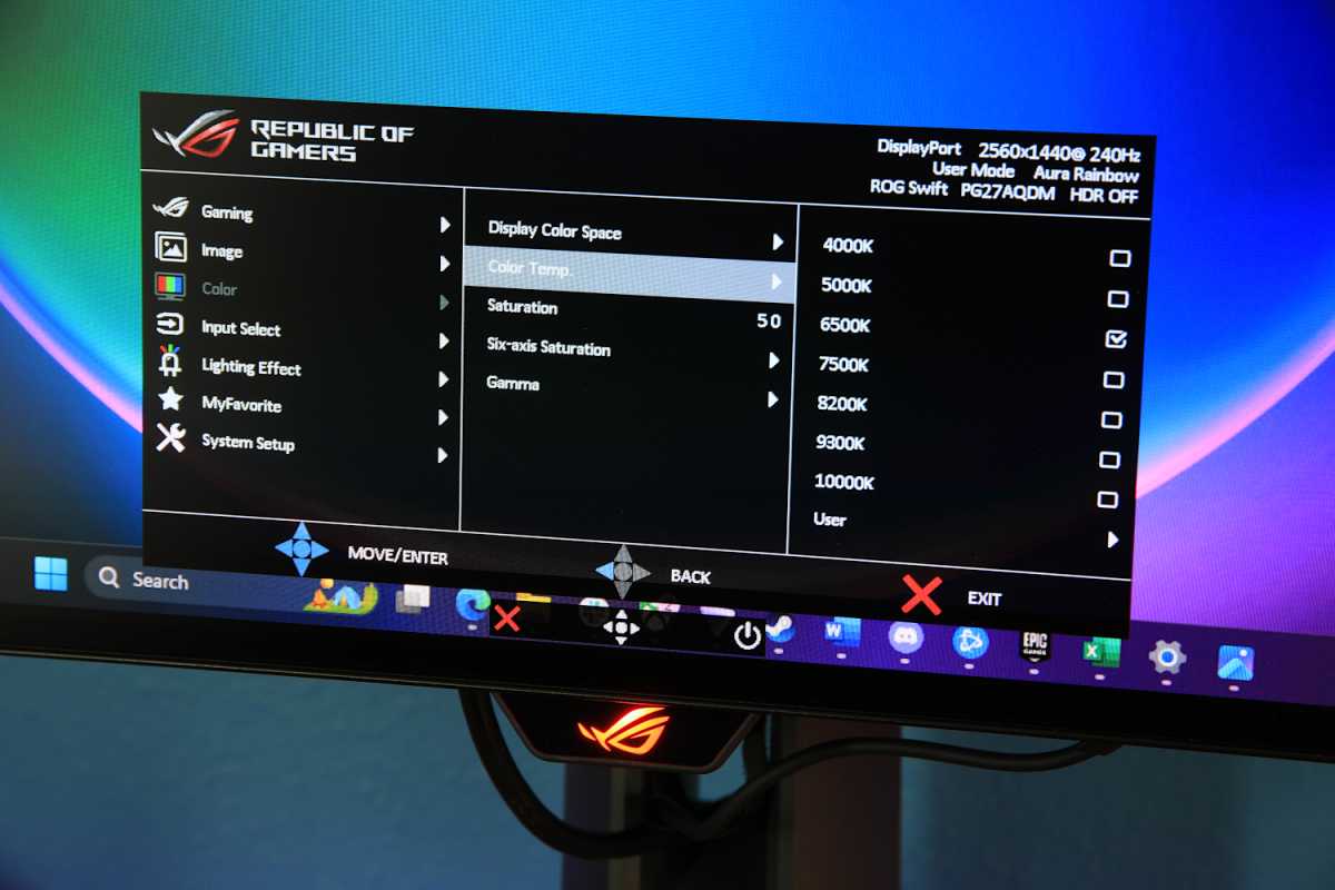 ROG Swift OLED PG27AQDM  Gaming monitors｜ROG - Republic of