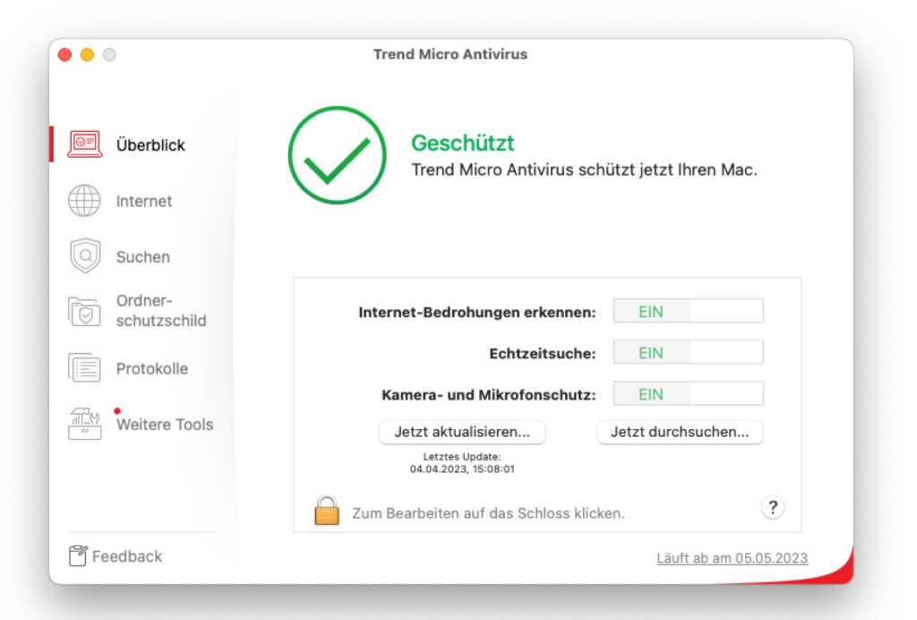 Image: Trend Micro for Mac: Virenscanner mit erstklassiger Leistung im Test