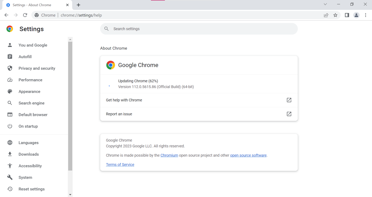 Chrome update to fix CVE-2023-2023
