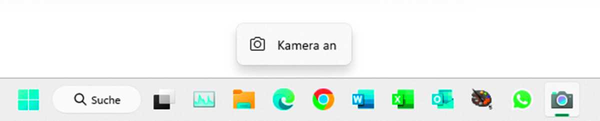 Webcam Taskleiste