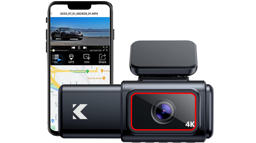 Image: Kingslim D6 im Test: Gute Dashcam zum fairen Preis