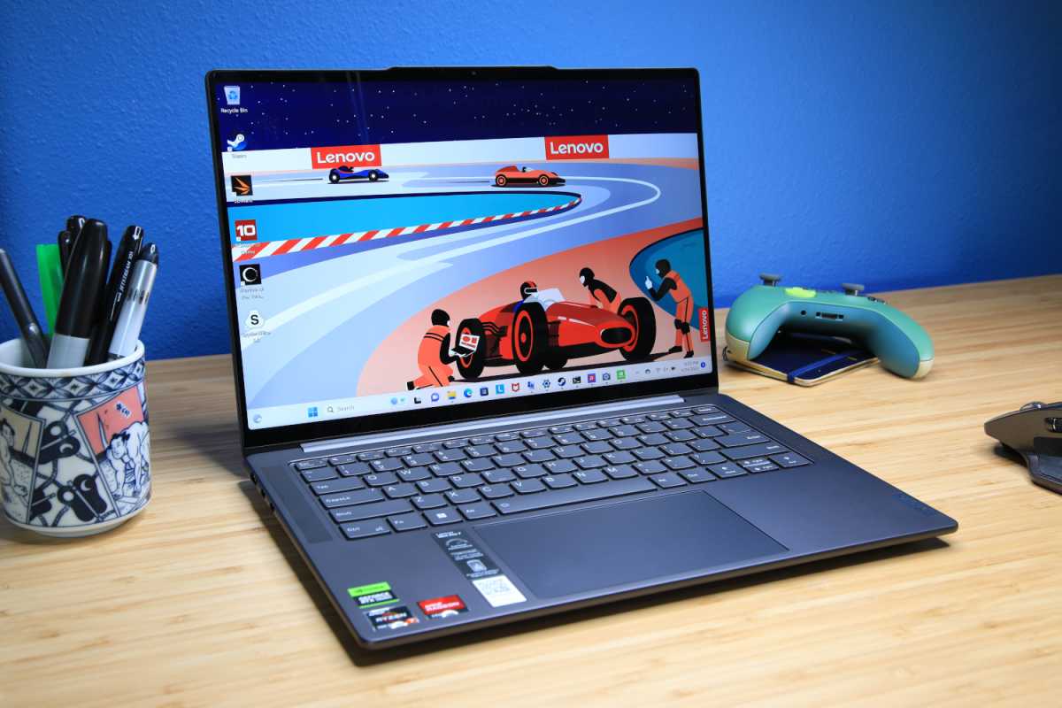 Lenovo Slim 7 Pro X review: thin and really fast