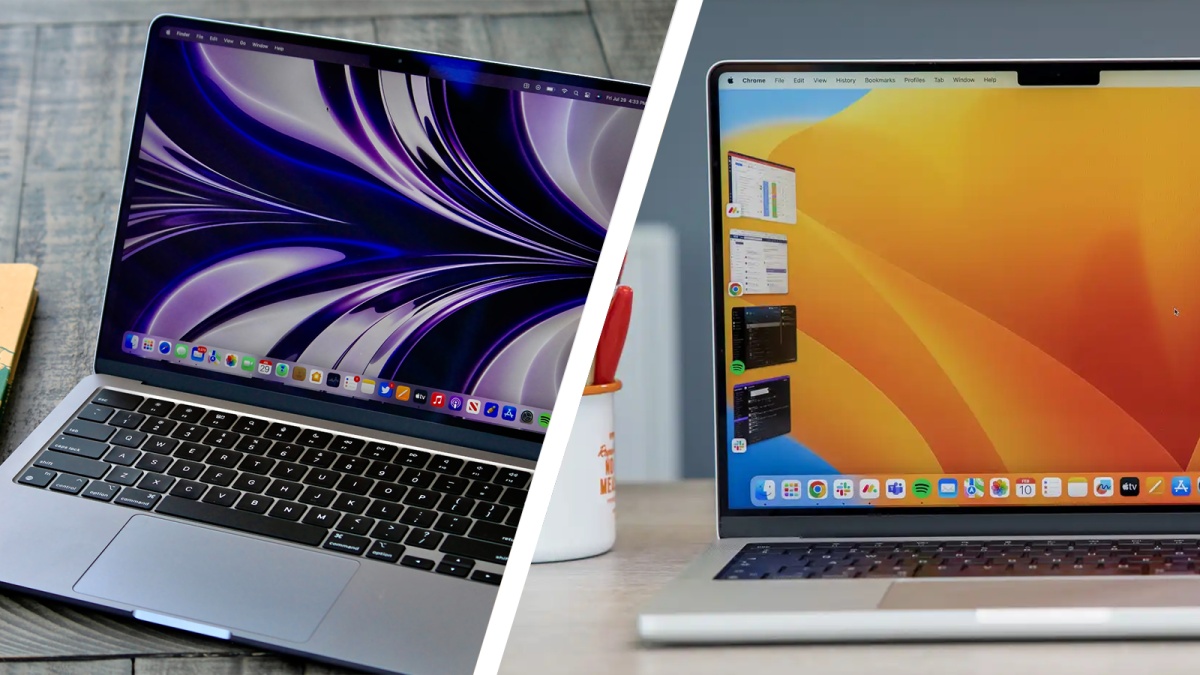 MacBook Air M2 vs. MacBook Pro M2