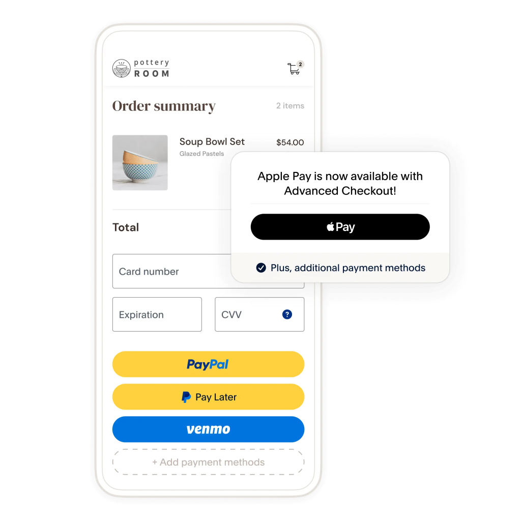 Image: Paypal erlaubt Apple Pay als Bezahloption