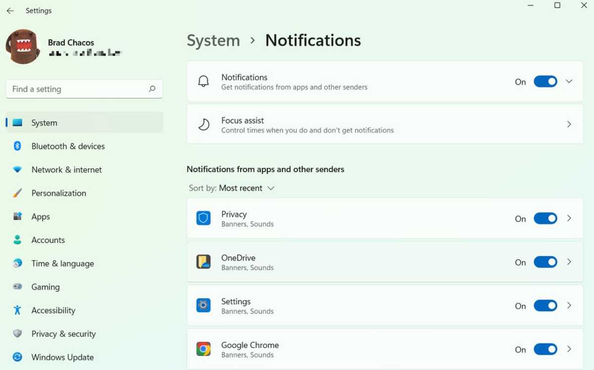 windows 11 settings