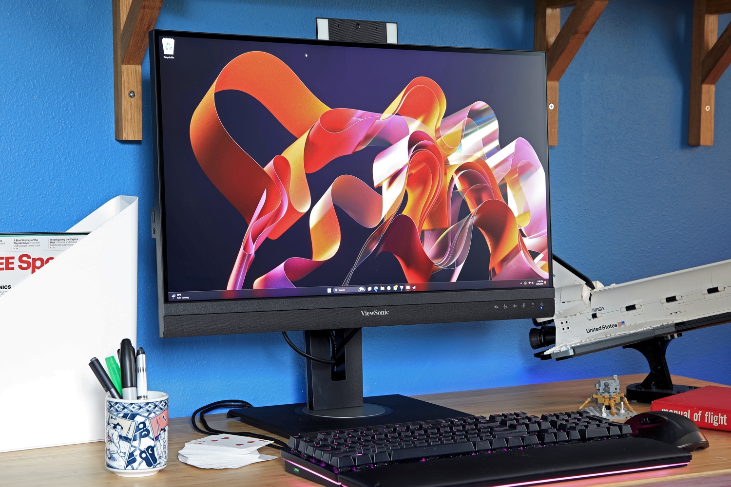 Viewsonic VG2756V-2K: el mejor monitor de oficina en casa para videollamadas