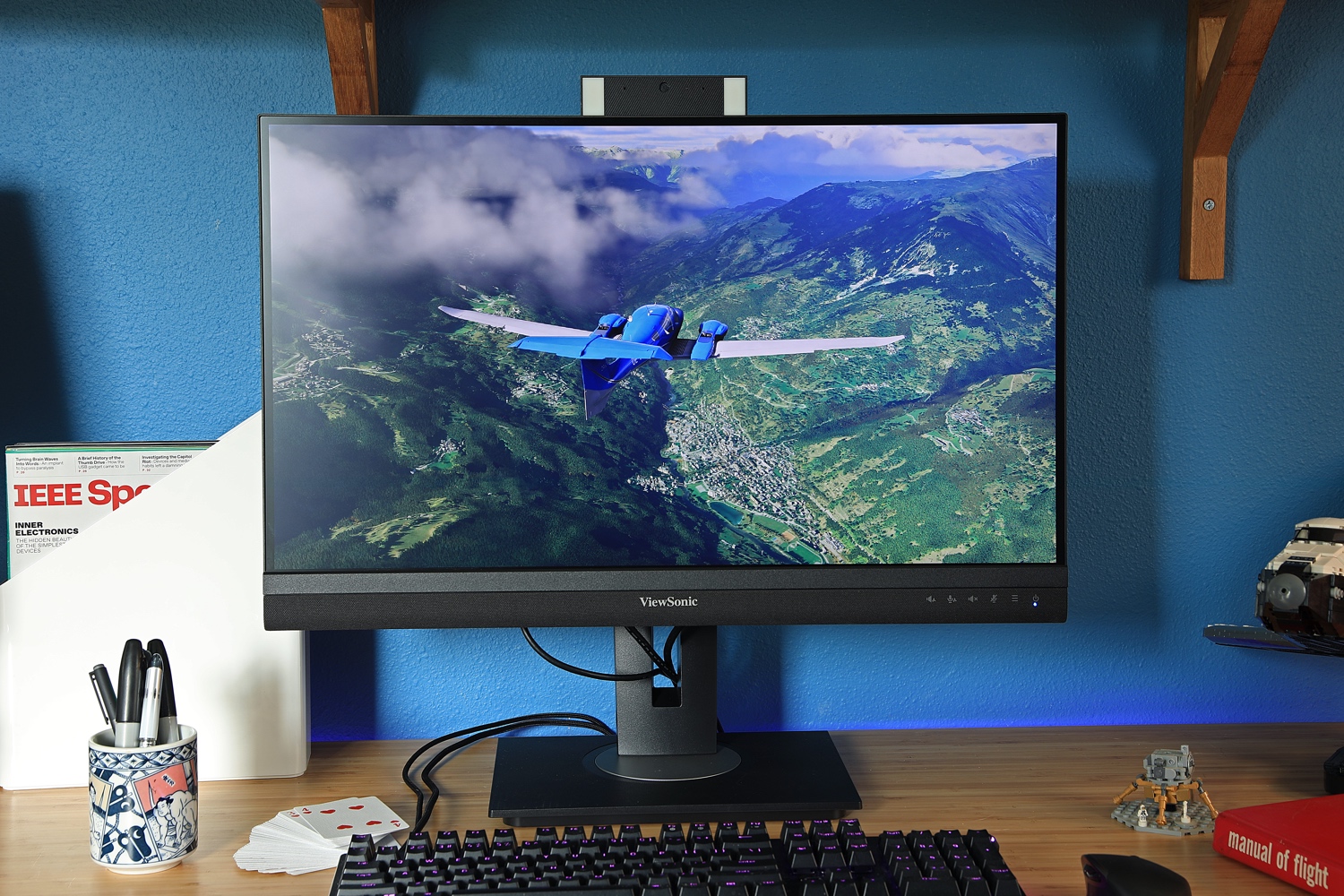 Viewsonic VG2756V-2K - Best home office monitor for video calls